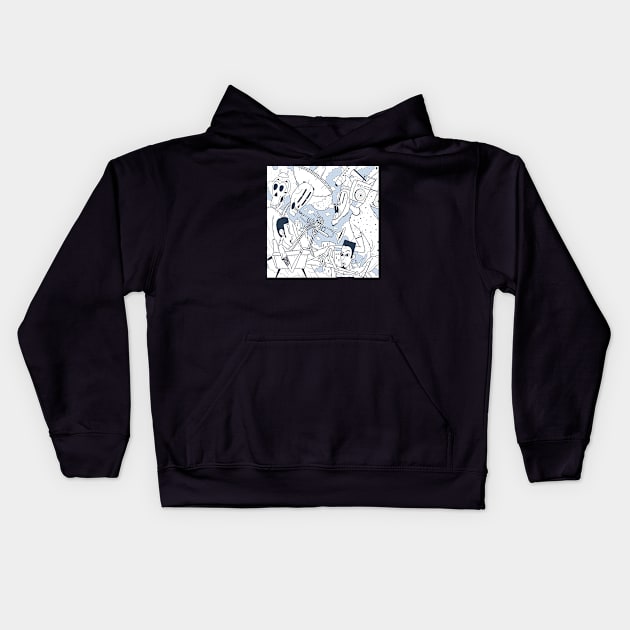 Night Dream Kids Hoodie by thevisualgroove